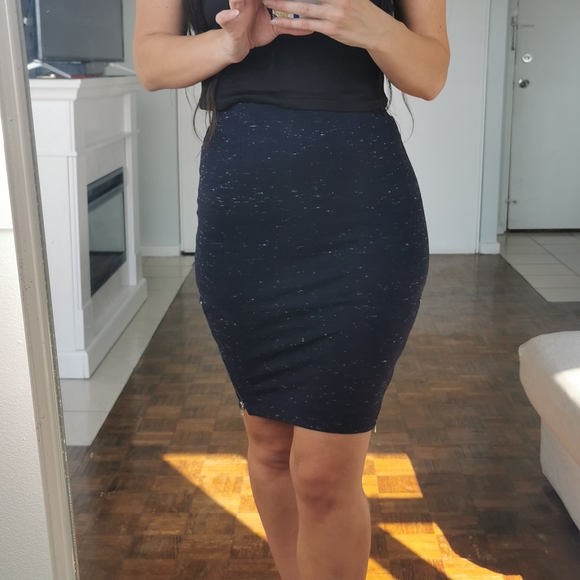 BLUE WILFRED SKIRT - Picture 3 of 4